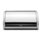 Brabantia Rollbrotkasten Medium, Edelstahl, Matt Steel