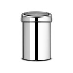 Brabantia Touch Bin® 3 Liter, Inhalt 3 Liter, Brilliant Steel