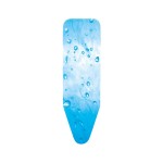 Brabantia Housse de planche à repasser Eau glacée 124 cm x 38 cm