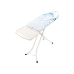Brabantia Bügeltisch Ivory Cotton Flower, with Dampfstationsablage Solide