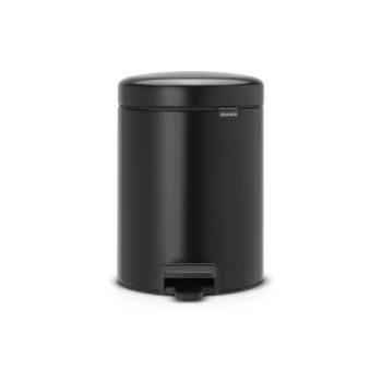 Brabantia Poubelle cosmétique NewIcon 5 l, noir mat
