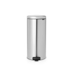 Brabantia NewIcon Treteimer 30 Liter, Matt Steel, Inhalt 30 Liter, Fingerprint