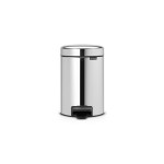 Brabantia Poubelle cosmétique NewIcon 3 l, acier brillant