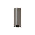 Brabantia NewIcon Treteimer 30 Liter, Platinum, Inhalt 30 Liter