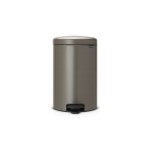 Brabantia NewIcon Treteimer 20 Liter, Platinum, Inhalt 20 Liter