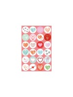 B+C Sticker Every Heart, 4 Blatt / Packung