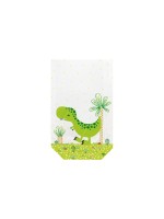 Braun + Company Sachet cadeau Dinos Multicolore, 11.5 x 19 cm