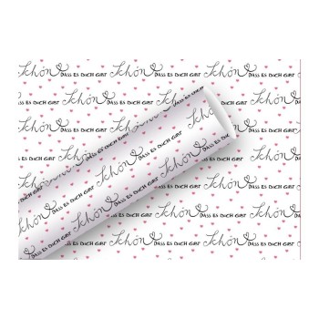 Braun + Company Papier cadeau Beau 80 g/m², multicolore, 70 cm x 2 m