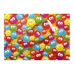 B+C Geschenkpapier Just Smileys, 80g/m2, 70cm x 2 m