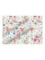 B+C Geschenkpapier 2 m x 70 cm, Pastell Potpourri, 80 gm2