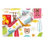Braun + Company Papier cadeau Little Zoo 2 m x 70 cm