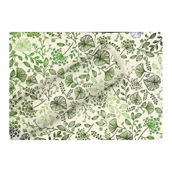 B+C Geschenkpapier 1.5 m x 70 cm, By Nature Gras Botanic Mix, 80 gm2