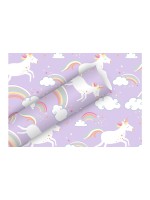 B+C Geschenkpapier 2 m x 70 cm, Unicorn, 80 gm2