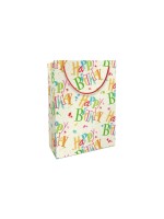 B+C Geschenktasche Birthday Dance, Grösse: 23x33x11cm