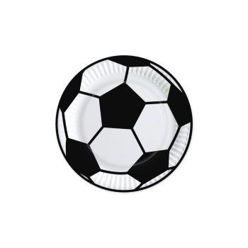 B+C Teller Football 23 cm, 10 Stück