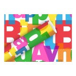 B+C Geschenkpapier 2mx70cm, Power Birthday