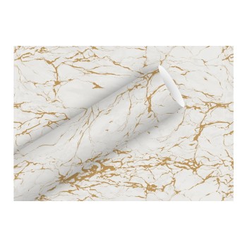 B+C Geschenkpapier 2mx70cm, Marmor grau Colorit