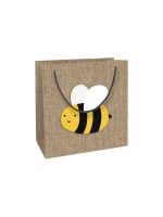 B+C Geschenktasche Just Bee, Grösse: 18 x 21 x 8 cm