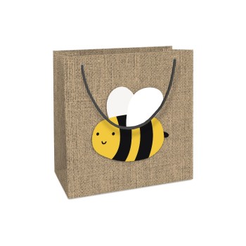 B+C Geschenktasche Just Bee, Grösse: 18 x 21 x 8 cm
