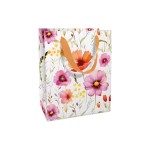 Braun + Company Sac cadeau Fleurs 12 x 15 x 6 cm
