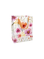 Braun + Company Sac cadeau Fleurs 12 x 15 x 6 cm