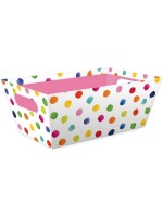 Braun + Company Carton cadeau Happy Dots 25 x 16 x 7.5 cm