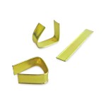 Braun + Company Clip de fermeture 30 Pièce/s, Doré