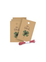 B+C Geschenkanhänger 5-teilig, Viel Glück