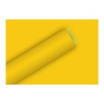 Braun + Company Papier cadeau Jaune uni, 2 m x 70 cm