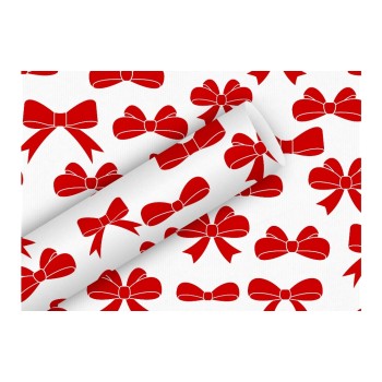 B+C Geschenkpapier 2mx70cm, 70 gm2, Schleifen rot B+C Geschenkpapier 2mx70cm, 70 gm2, Schleifen rot