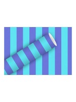 B+C Geschenkpapier 2mx70cm, 70 gm2, Stripes blau