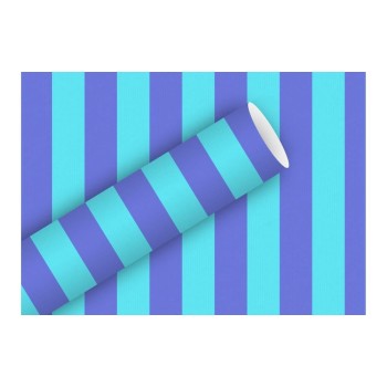 B+C Geschenkpapier 2mx70cm, 70 gm2, Stripes blau B+C Geschenkpapier 2mx70cm, 70 gm2, Stripes blau
