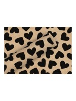 B+C Geschenkpapier 2mx70cm, 70gm2, Herzen