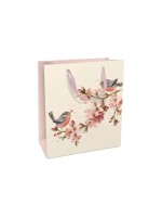 B+C Geschenktasche Vogel, Grösse: 18 x 21x 8 cm