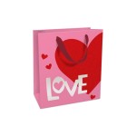 Braun + Company Sac cadeau Love 18 x 21 x 8 cm