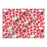 B+C Geschenkpapier Kraft 2mx70cm, Snoopy Love red