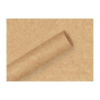 B+C Kraftpapier braun 5 m x 70 cm, gerippt, 60 g/m2