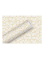 B+C Geschenkpapier 1.5 m x 70 cm, Heart to Heart