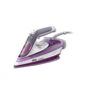 Braun Dampfbügeleisen TexStyle 5 SI5034VI, violett, 2400 W, 300 ml Wassertank