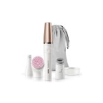 Braun Épilateur facial FaceSpa Pro 912, Bronze/Blanc