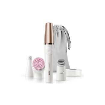 Braun Épilateur facial FaceSpa Pro 912, Bronze/Blanc