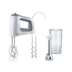 Braun Handmixer MultiMix 5 HM5107WH, 750 Watt, stufenlose Geschwindigkeit, Turbo