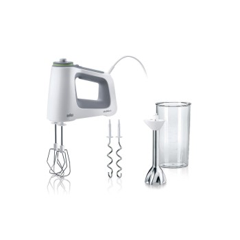 Braun Handmixer MultiMix 5 HM5107WH, 750 Watt, stufenlose Geschwindigkeit, Turbo Braun Handmixer MultiMix 5 HM5107WH, 750 Watt, stufenlose Geschwindigkeit, Turbo