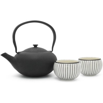 Bredemeijer Théière Shanxi 1.0 litre, 2 tasses incluses Bredemeijer Théière Shanxi 1.0 litre, 2 tasses incluses