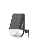 Brennenstuhl Akku Solar LED Outdoor Lampe, KL300AS Kederadapter, 250lm, IP54, USB C