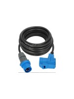 Brennenstuhl Camping CEE Rallonge électrique IP44, 10 m, noire, H07RN-F 3G2,5