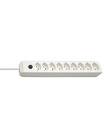 Brennenstuhl Eco-Line multiprises, 9xT13, ohne Schalter, blanc, 2m câble