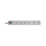 Brennenstuhl Eco-Line multiprises sz, 6xT13 90°, Überspannungsschutz 4'500A