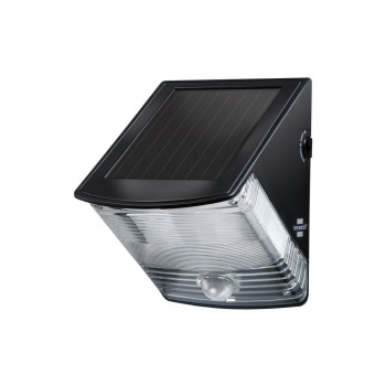 Brennenstuhl Solar-LED-Wandleuchte SOL 04 +, mit Bewegungsmelder, IP44, sz