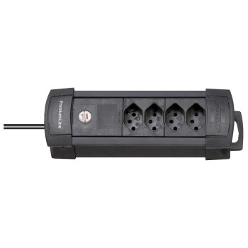 Brennenstuhl Premium-Line multiprises, 4xT13, ohne Schalter, noir, 5m câble Brennenstuhl Premium-Line multiprises, 4xT13, ohne Schalter, noir, 5m câble